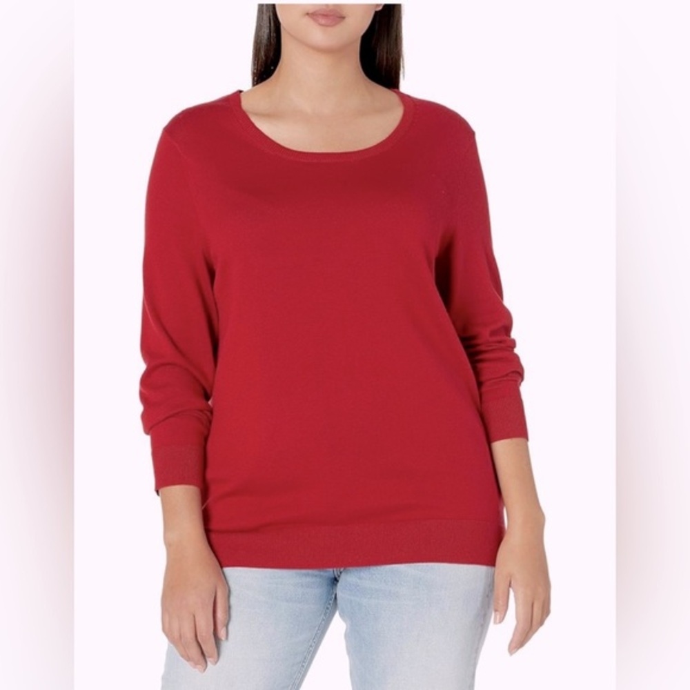 NWT Amazon Essentials Lightweight Long-Sleeve Crew Neck Tunic Sweater - Size: XS